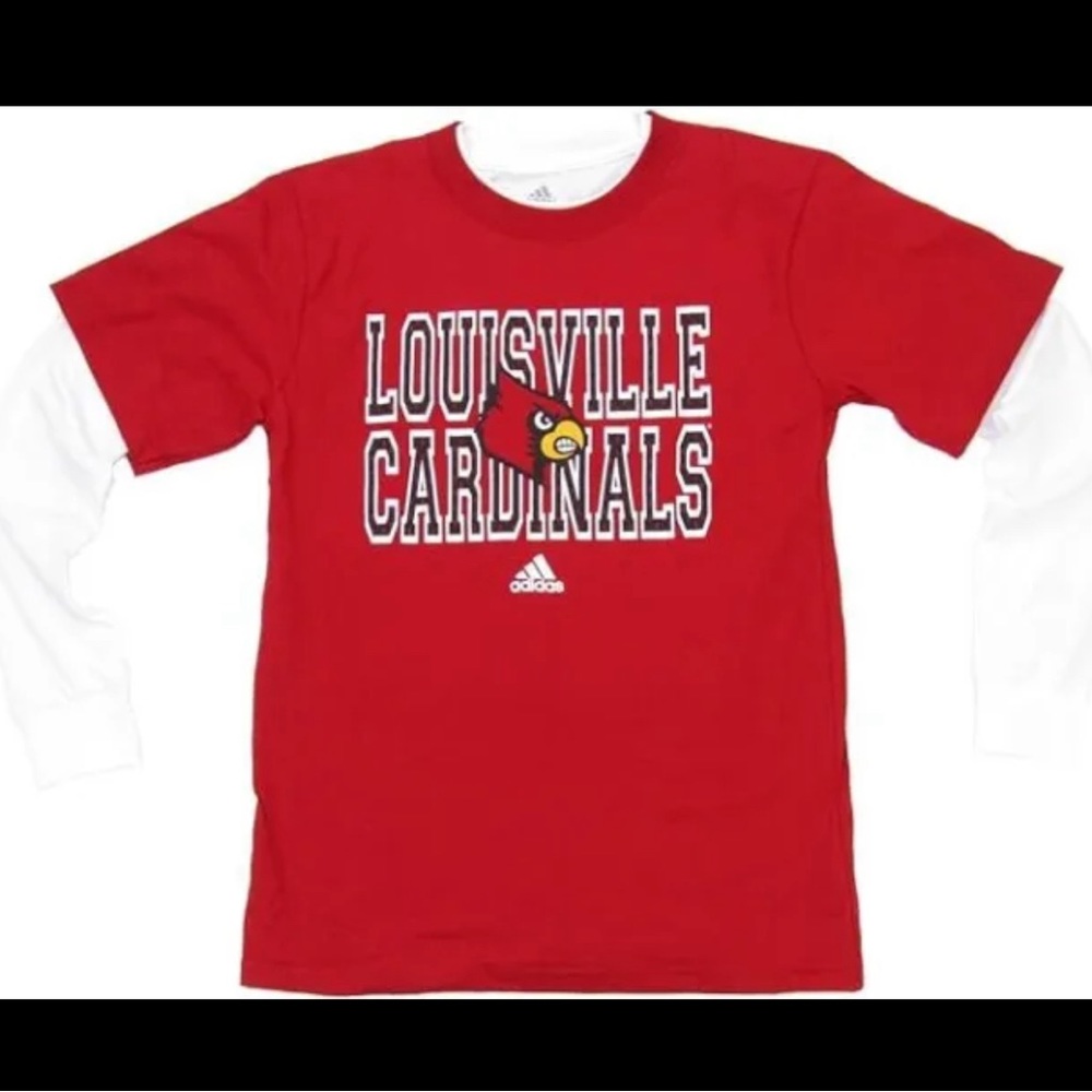 Adidas Louisville Cardinals 2-pack youth t-shirt combo set